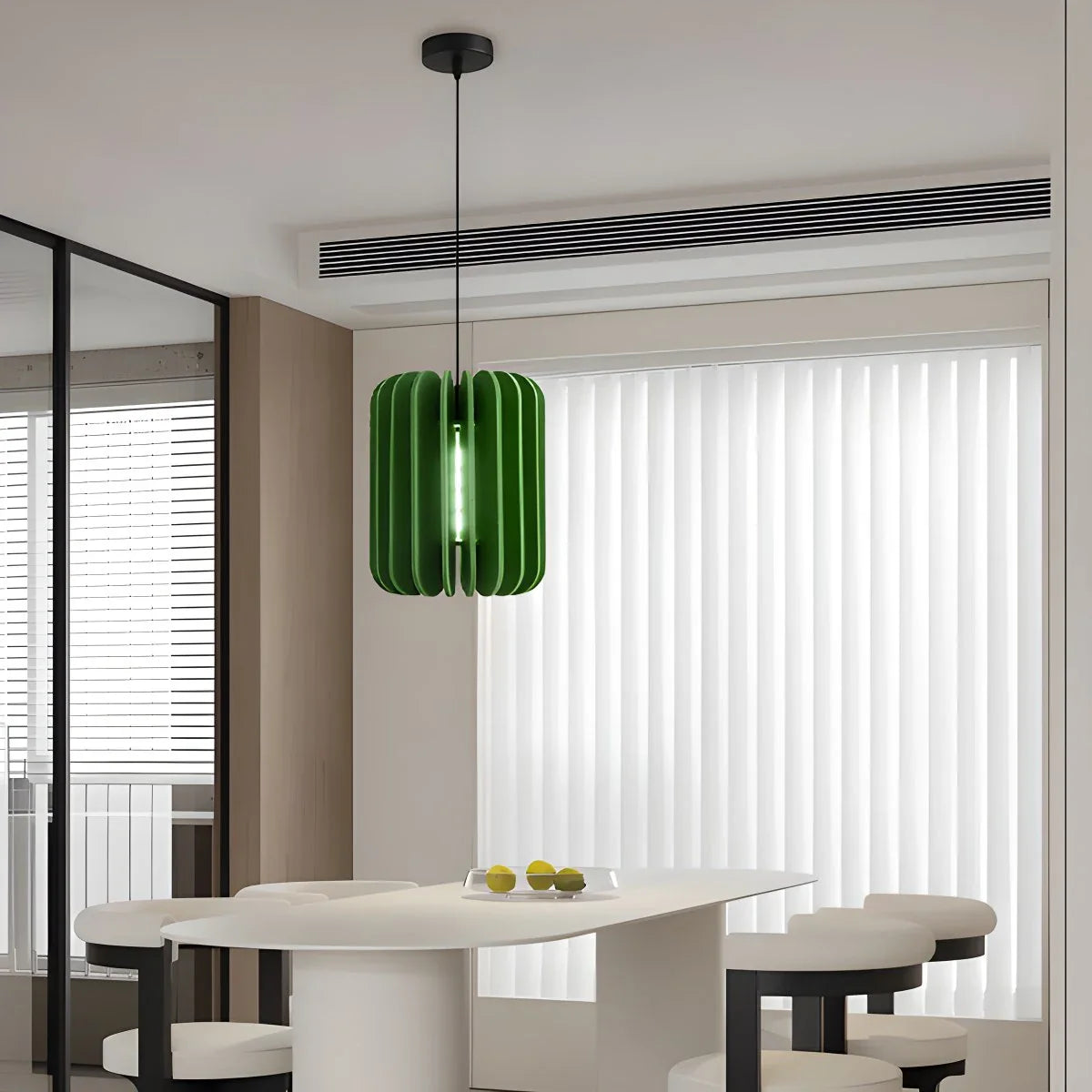 Feyran Pumpkin Slice Acoustic Pendant Light