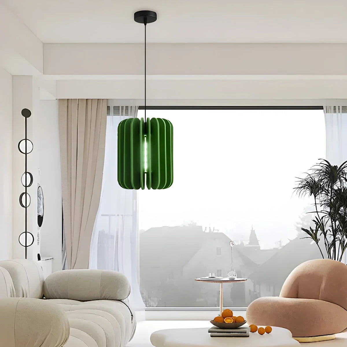 Feyran Pumpkin Slice Acoustic Pendant Light