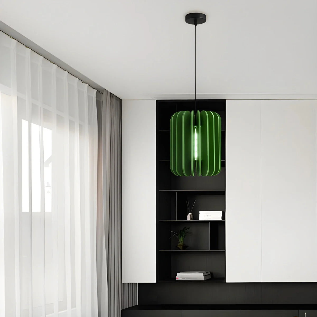 Feyran Pumpkin Slice Acoustic Pendant Light