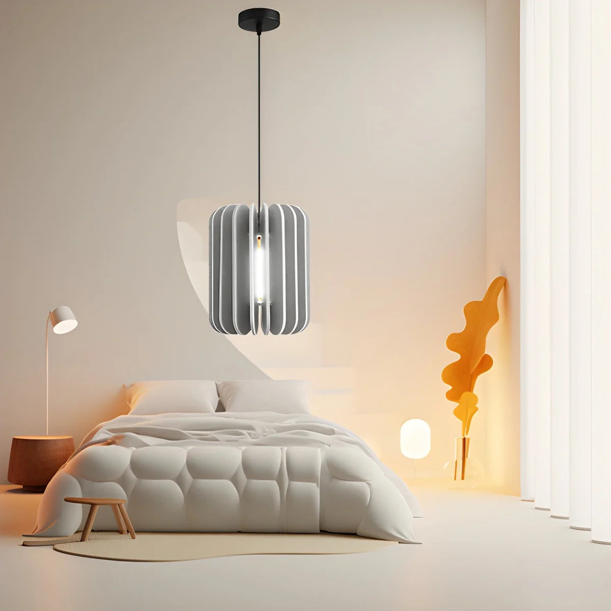Feyran Pumpkin Slice Acoustic Pendant Light