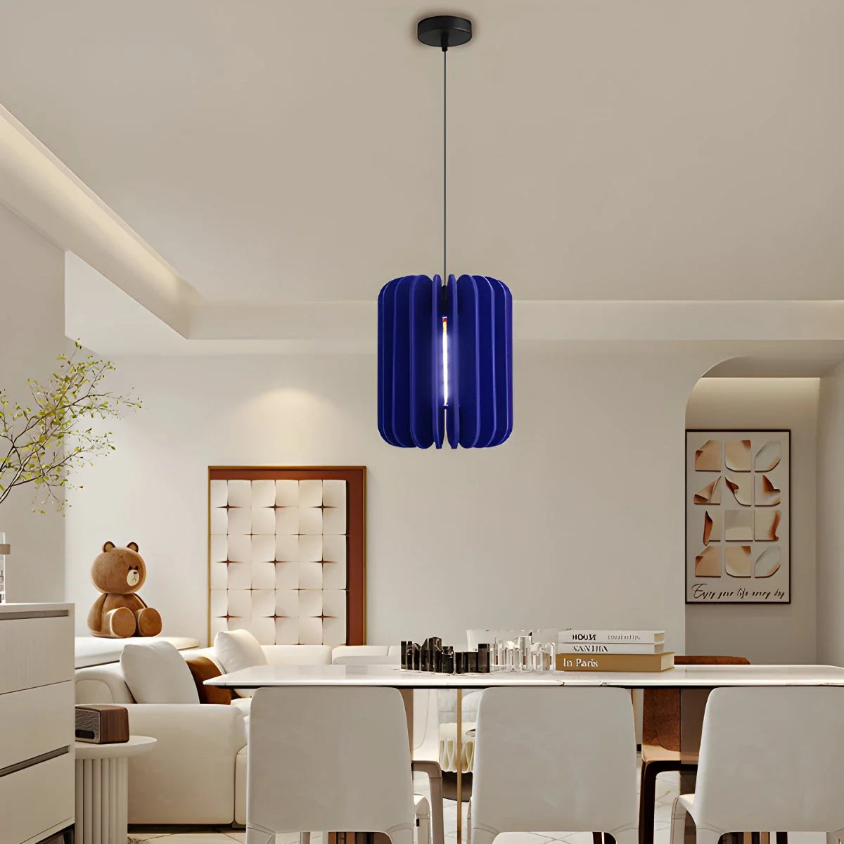 Feyran Pumpkin Slice Acoustic Pendant Light
