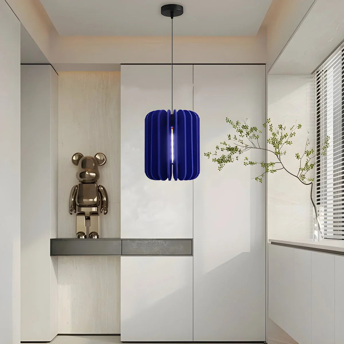 Feyran Pumpkin Slice Acoustic Pendant Light