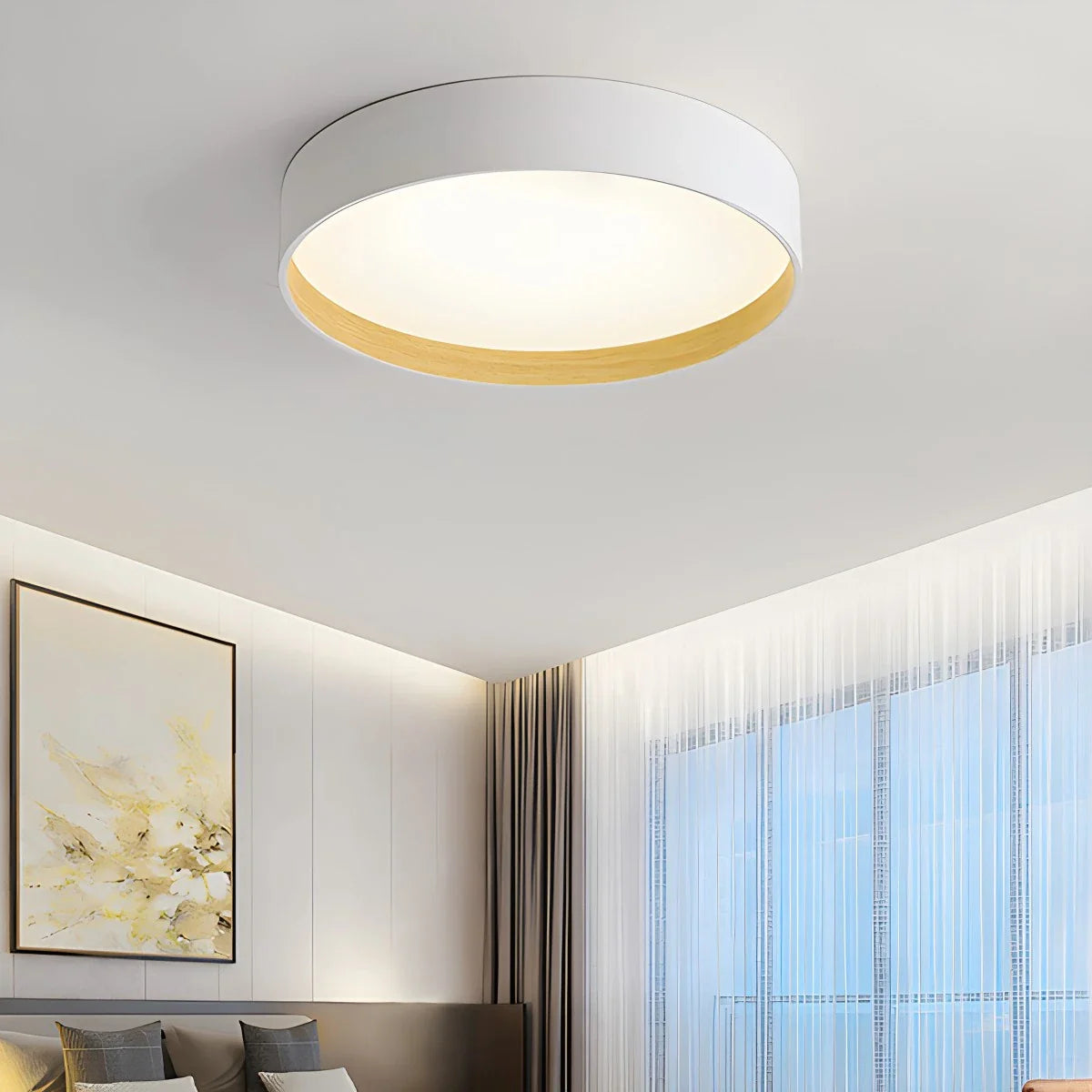 Feyran Quinn Modern Round Ceiling Light