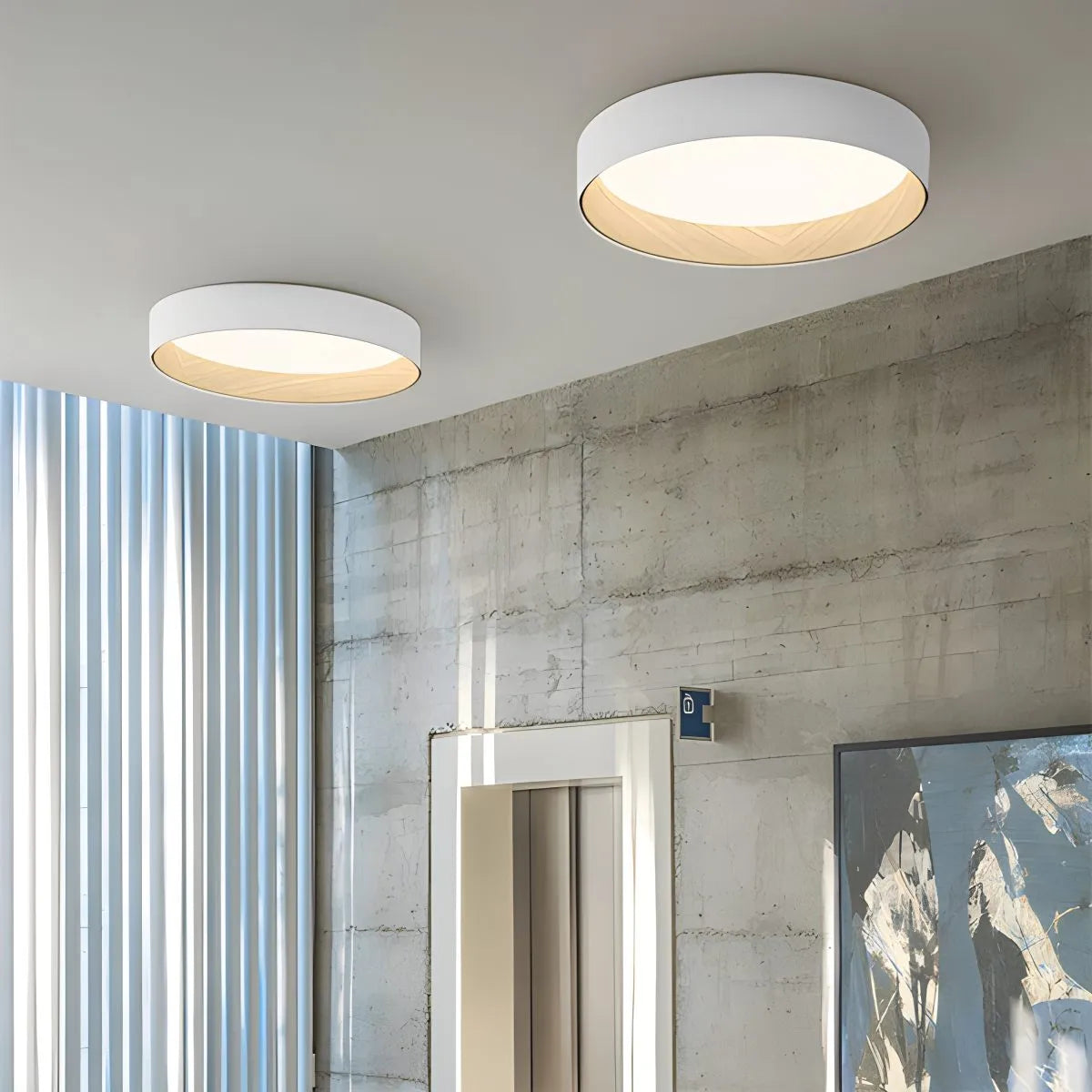 Feyran Quinn Modern Round Ceiling Light