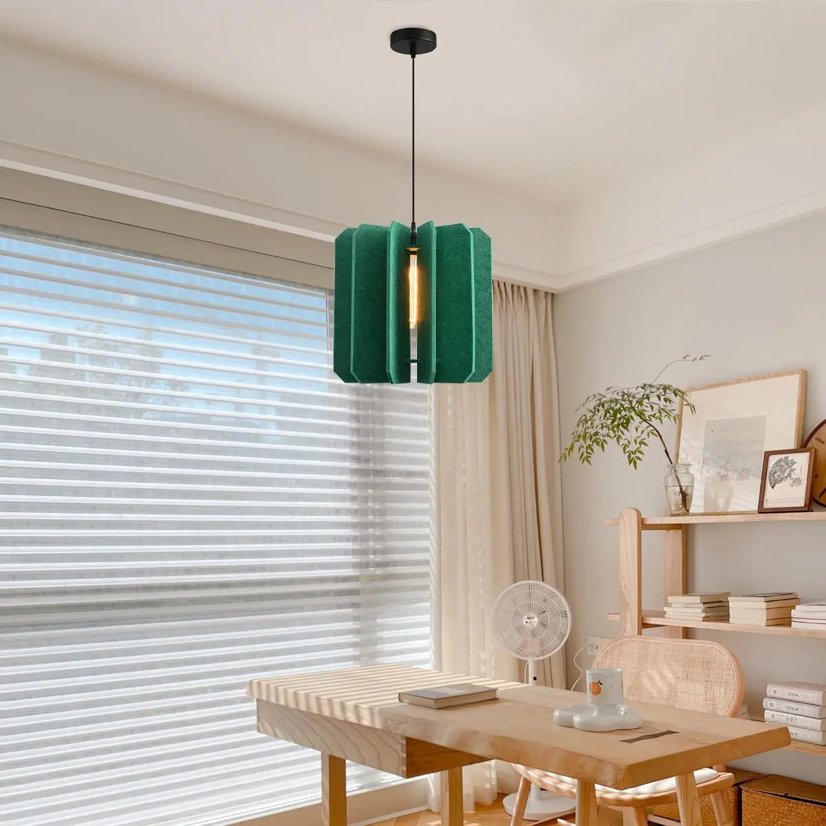 Feyran Rectangular Piece Acoustic Pendant Light