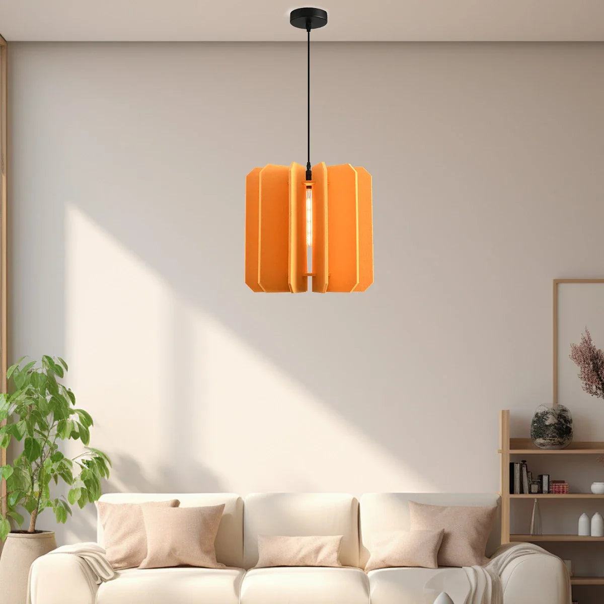 Feyran Rectangular Piece Acoustic Pendant Light
