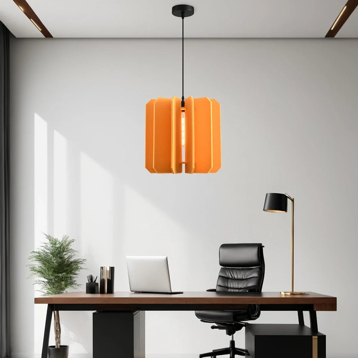 Feyran Rectangular Piece Acoustic Pendant Light
