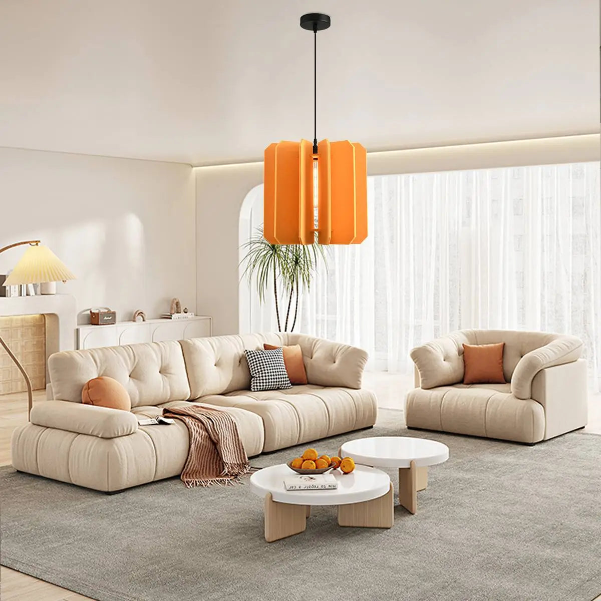 Feyran Rectangular Piece Acoustic Pendant Light