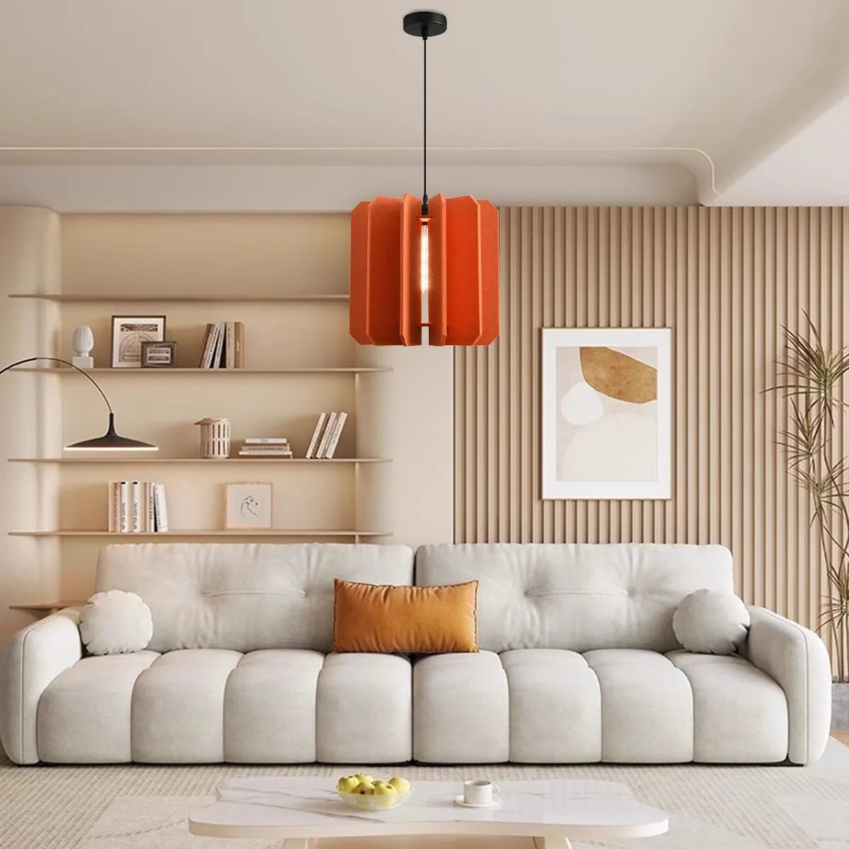Feyran Rectangular Piece Acoustic Pendant Light