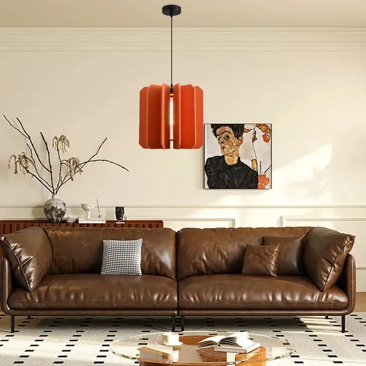 Feyran Rectangular Piece Acoustic Pendant Light