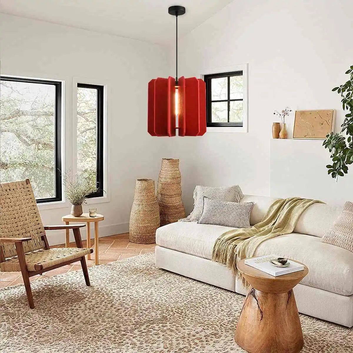 Feyran Rectangular Piece Acoustic Pendant Light