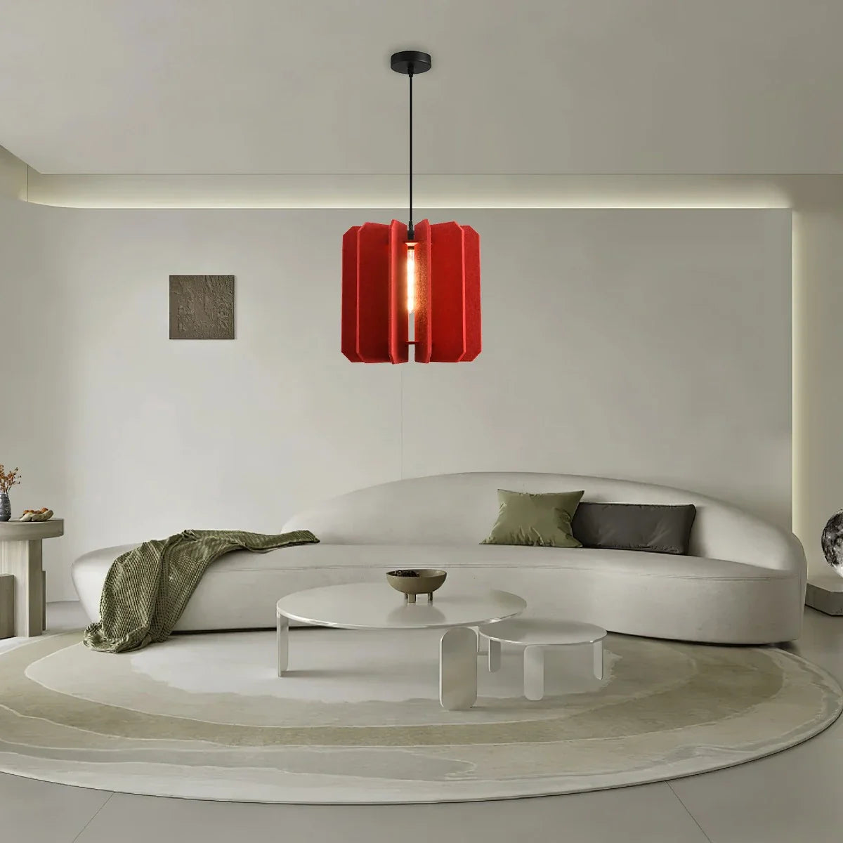 Feyran Rectangular Piece Acoustic Pendant Light