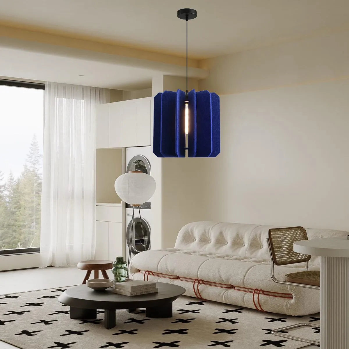 Feyran Rectangular Piece Acoustic Pendant Light