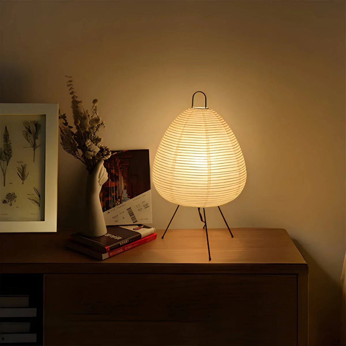 Feyran Rice Paper Art Floor & Table Lamp