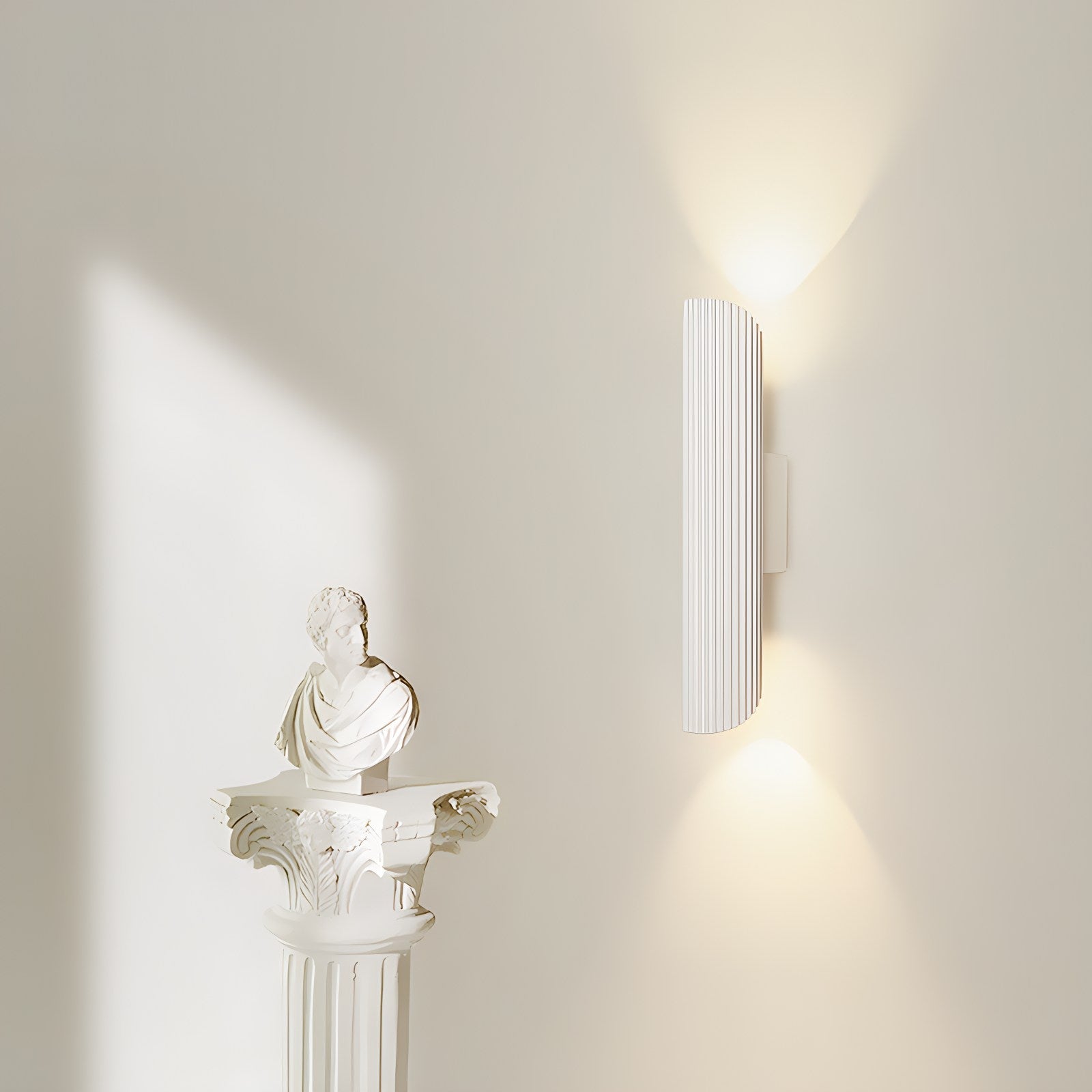 Feyran Roman Column Wall Lamp for Living Room