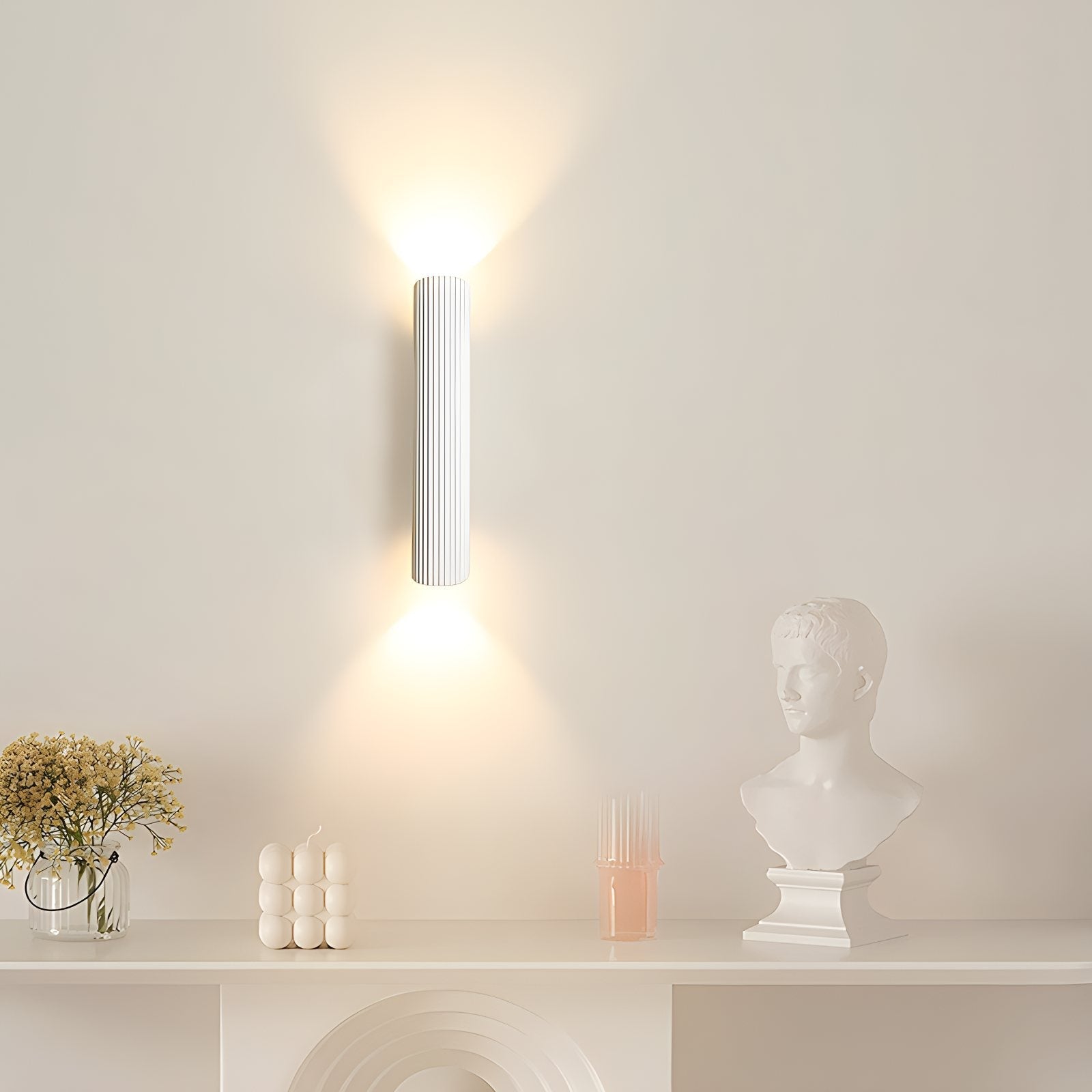 Feyran Roman Column Wall Lamp for Living Room