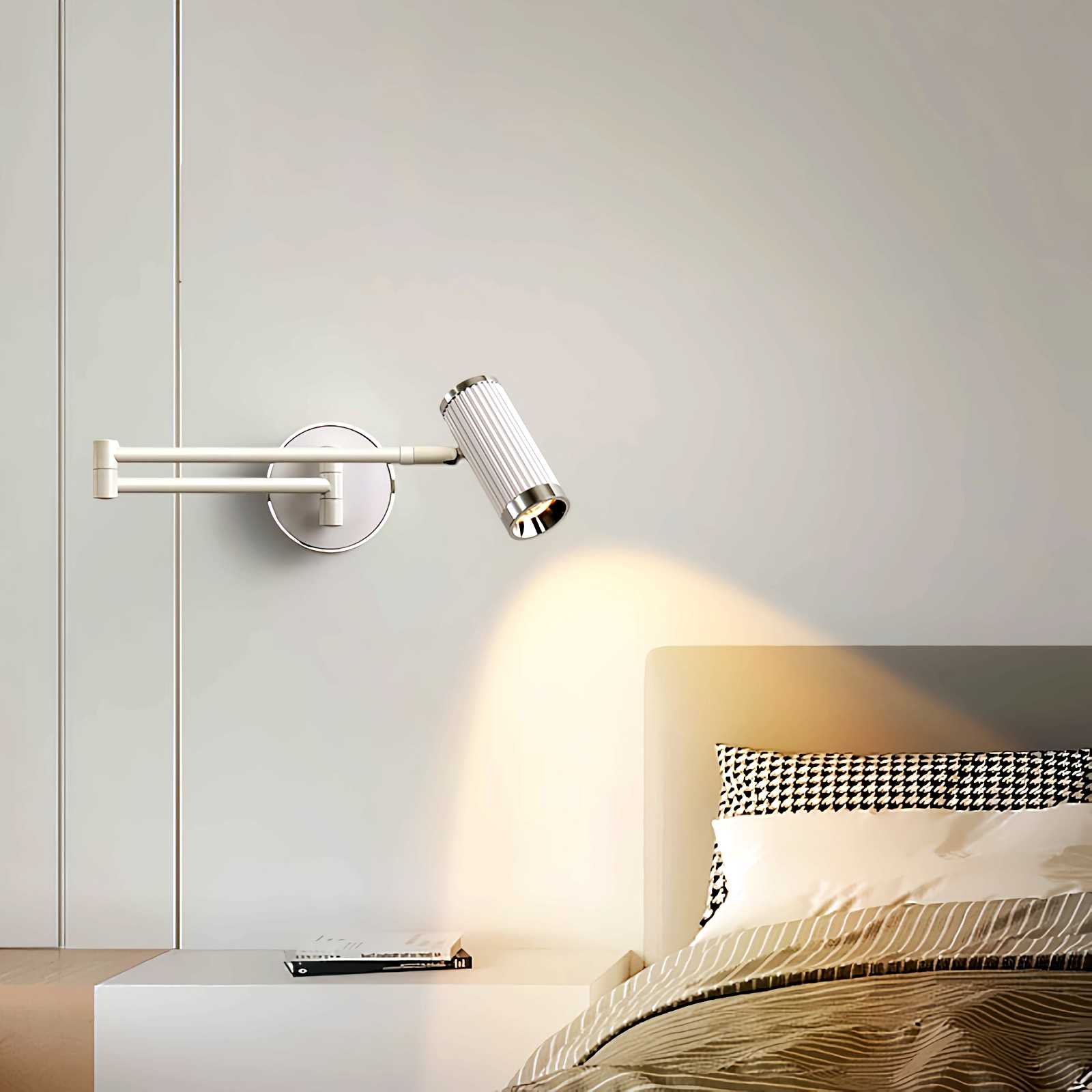 Feyran Roman Column Wall Sconce for Bedroom