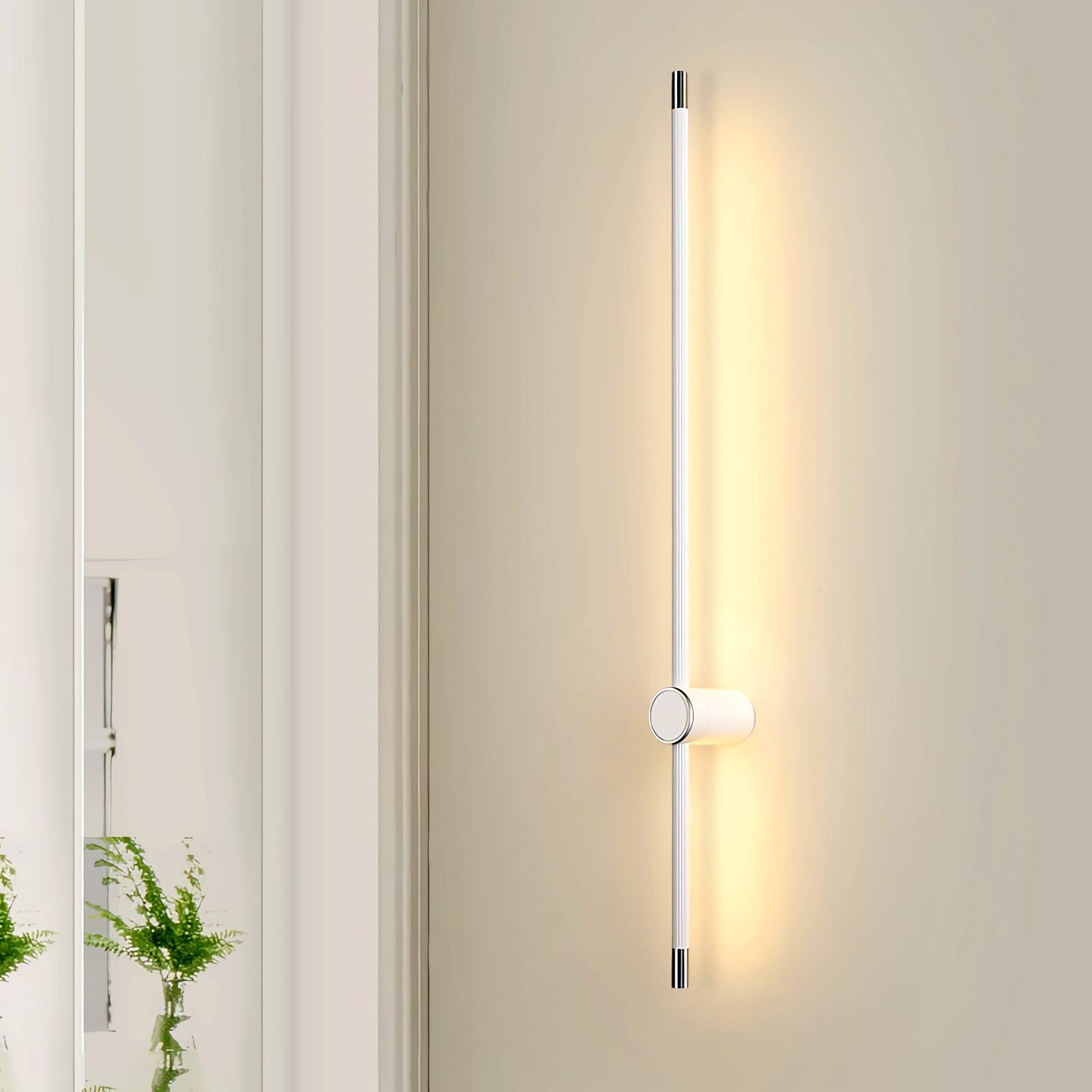 Feyran Long Roman Column Wall Lamp for Bedroom