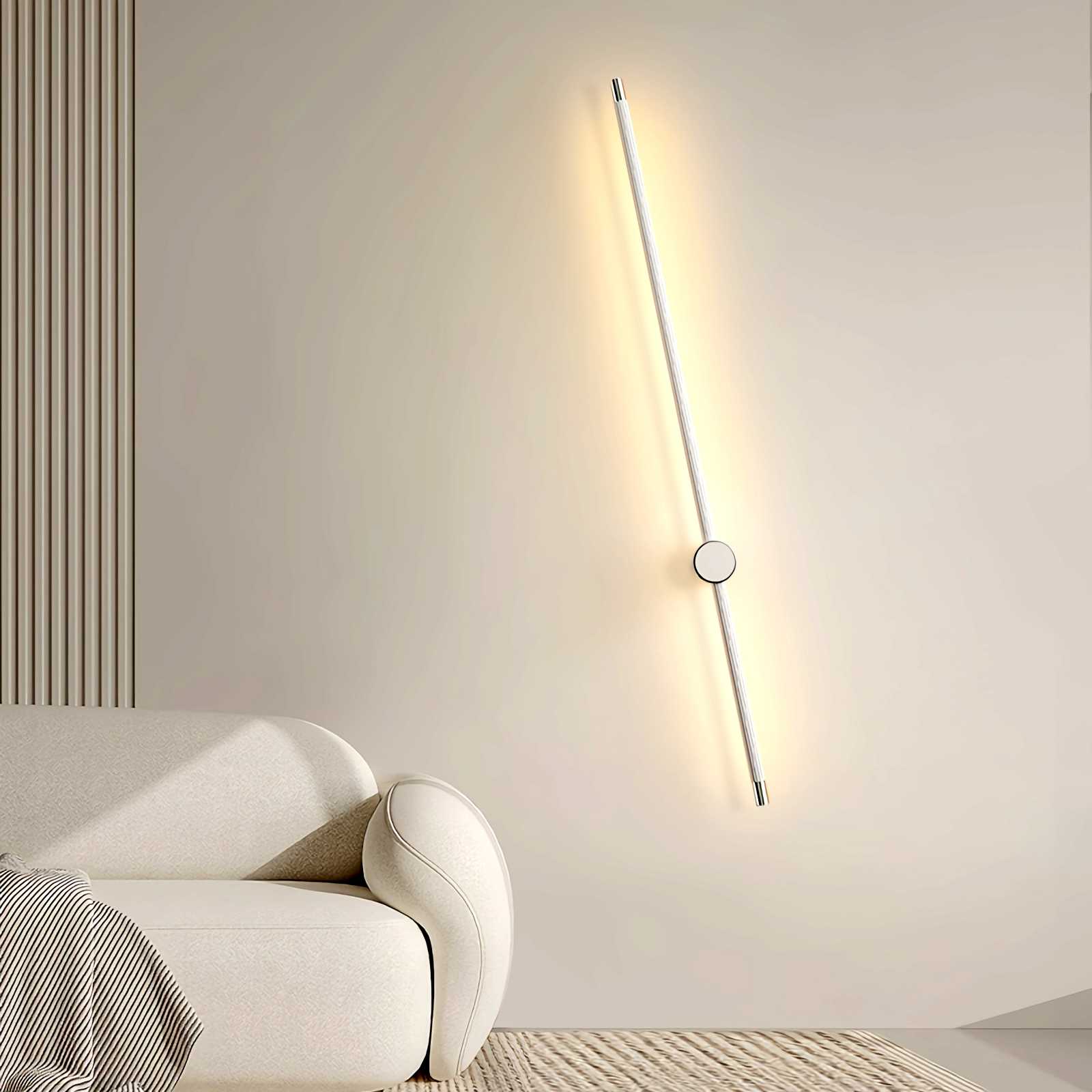 Feyran Long Roman Column Wall Lamp for Bedroom