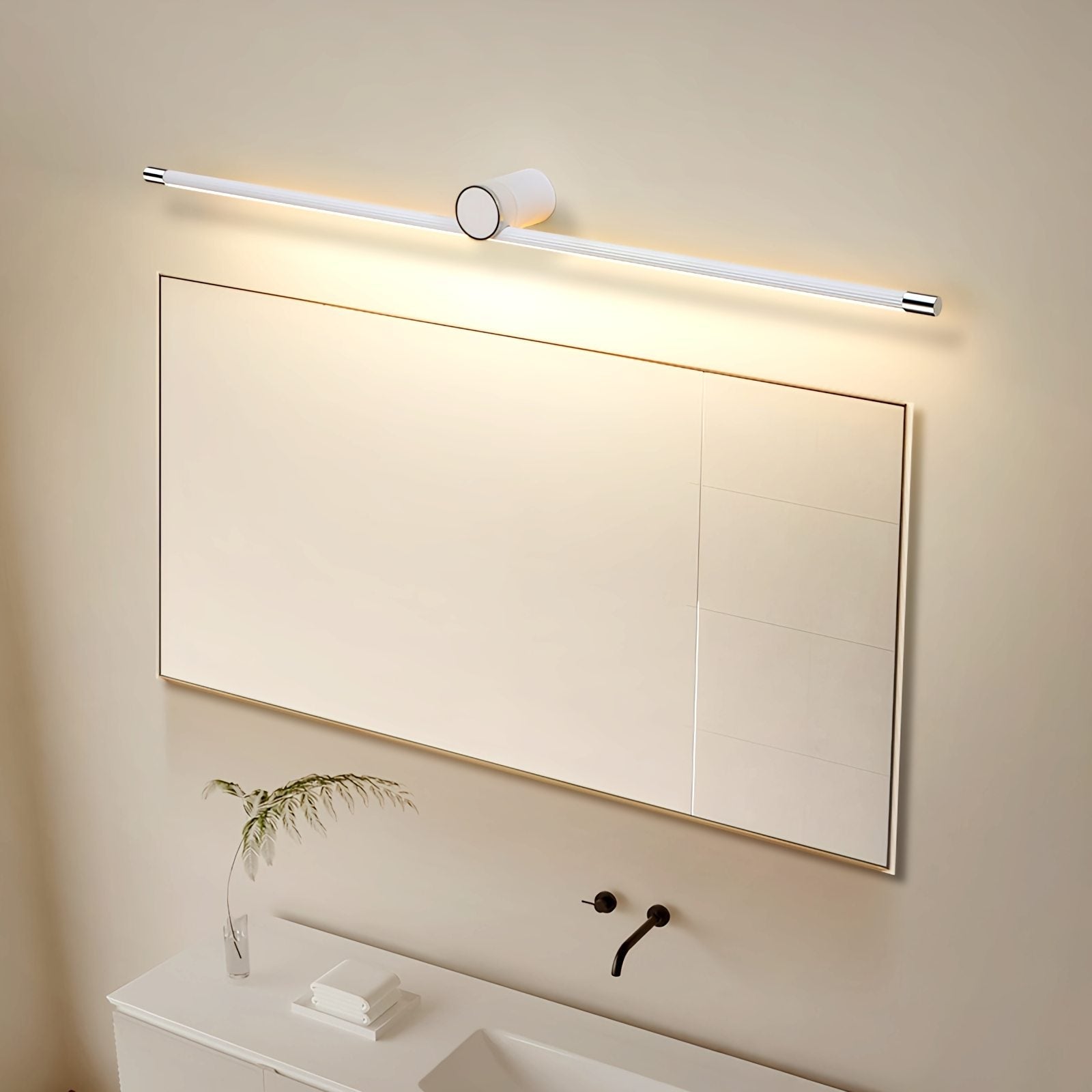 Feyran Roman Column Dresser Bathroom Mirror Wall Lamp