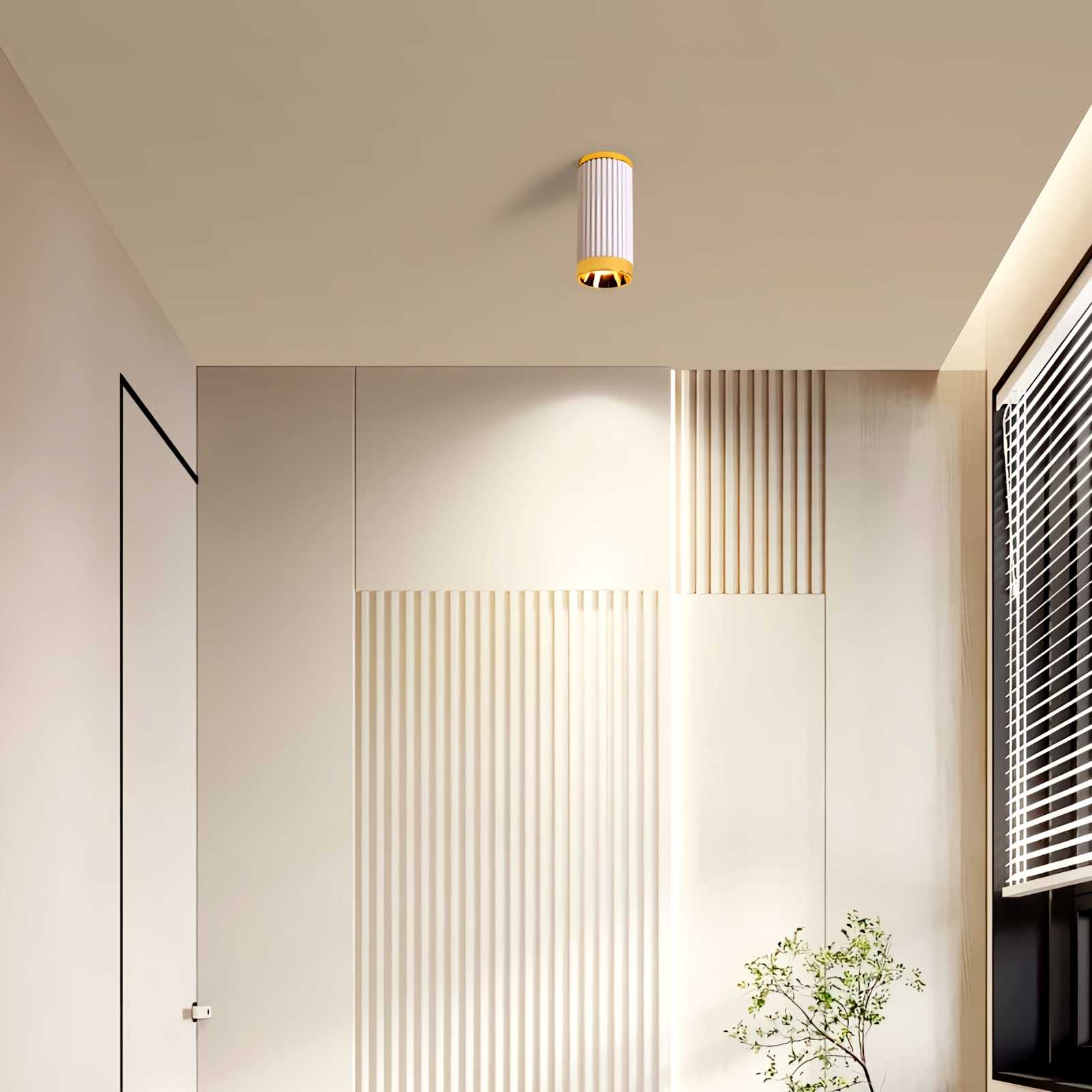 Feyran Striped Spotlight Track Ceiling Lamp