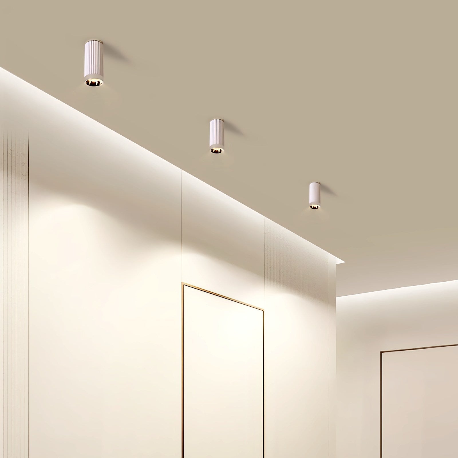 Feyran Striped Spotlight Track Ceiling Lamp