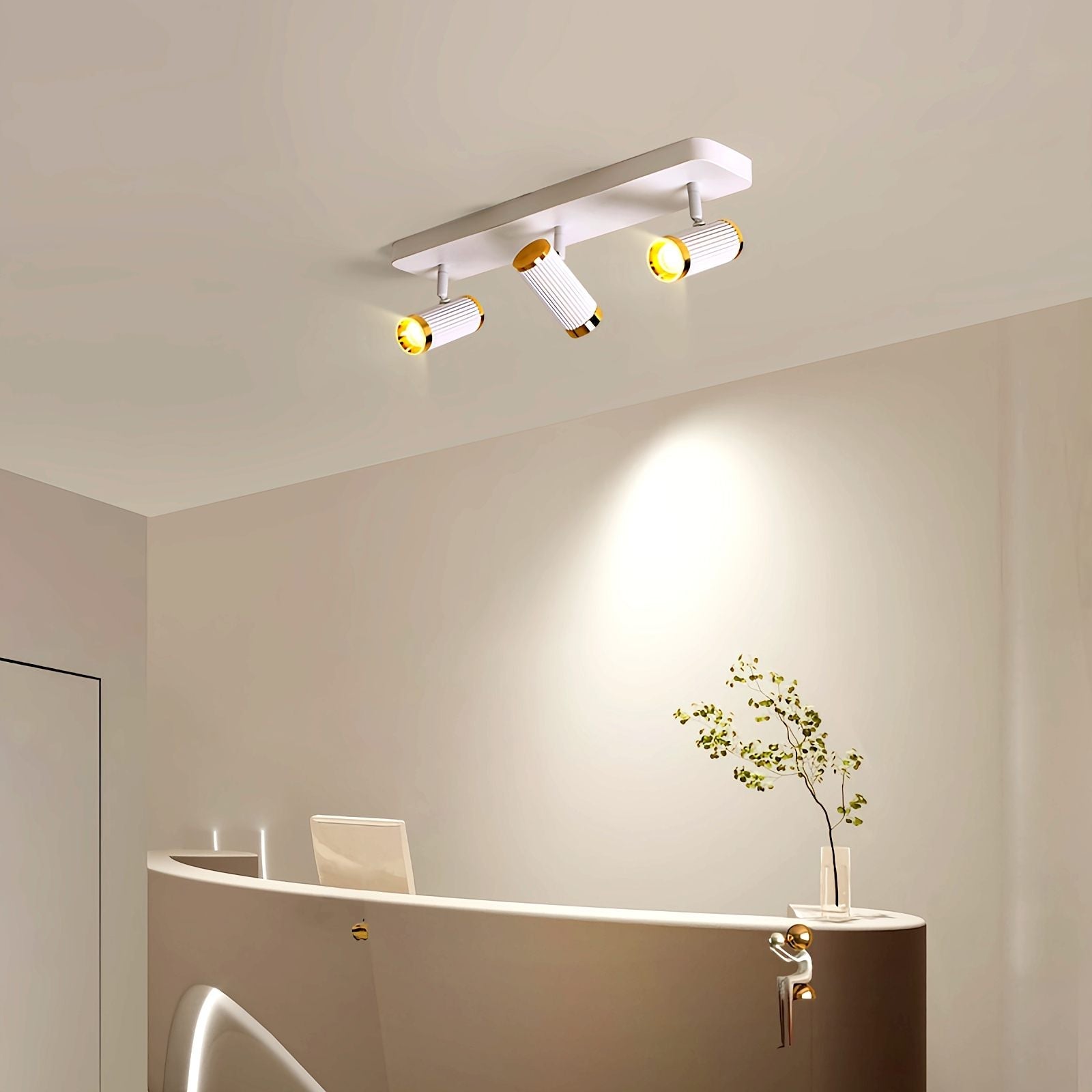 Feyran Roman Column Spotlight Track Wall Light