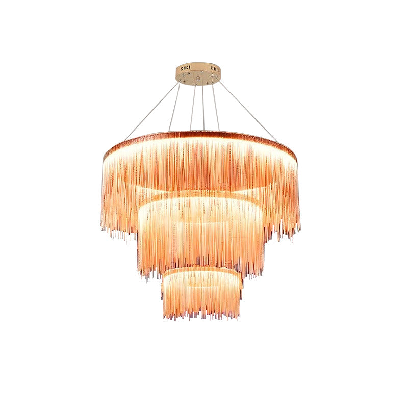 Feyran Modern Art Decor Tassel Chandelier