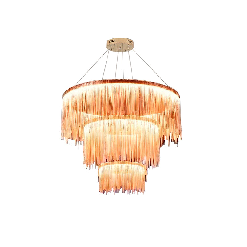 Feyran Modern Art Decor Tassel Chandelier