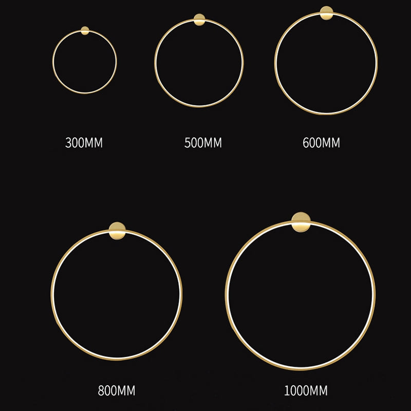 Feyran Round Ring LED Wall Lamp for Living Room