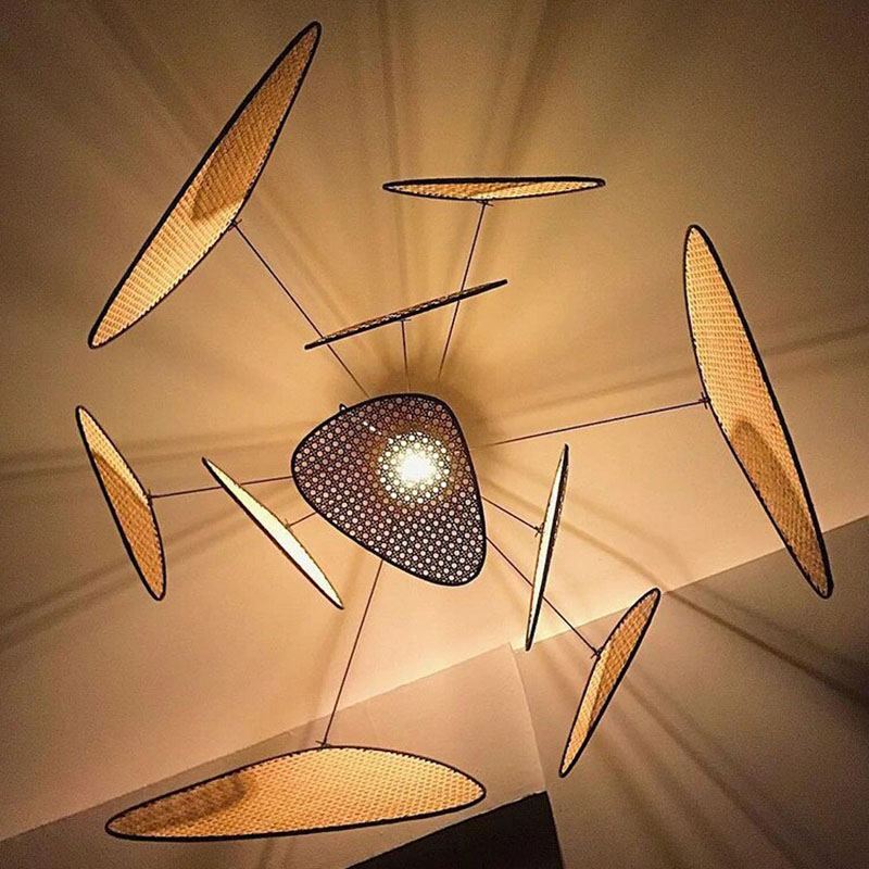Feyran Screen Cannage Suspension Chandelier
