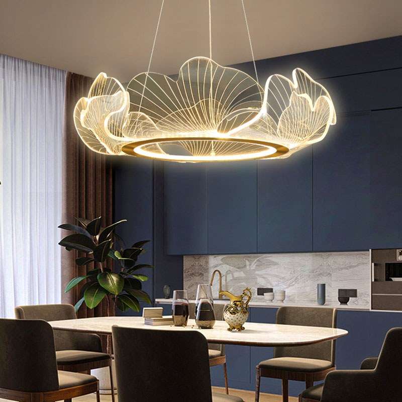 Feyran Ginkgo Leaf Chandelier for Living Room