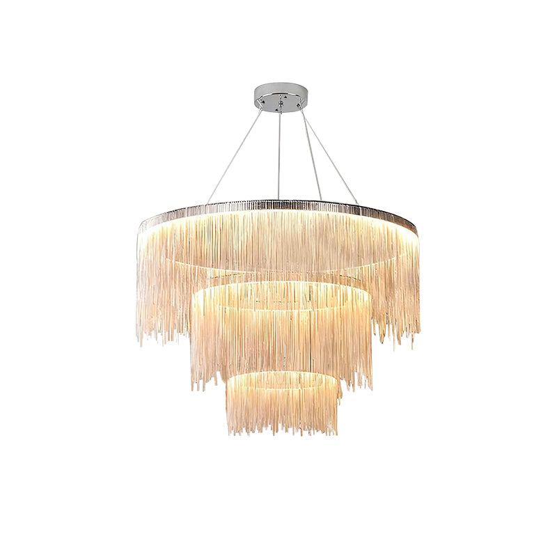 Feyran Modern Art Decor Tassel Chandelier