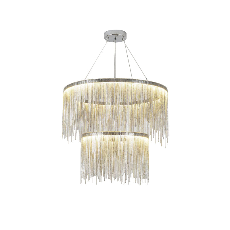 Feyran Modern Art Decor Tassel Chandelier
