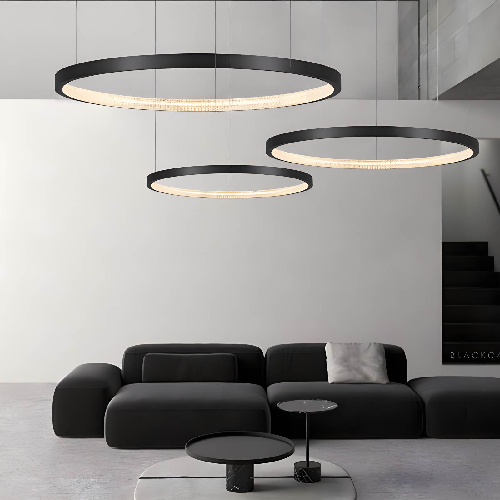 Feyran Nordic Simple Ring Ceiling Chandelier