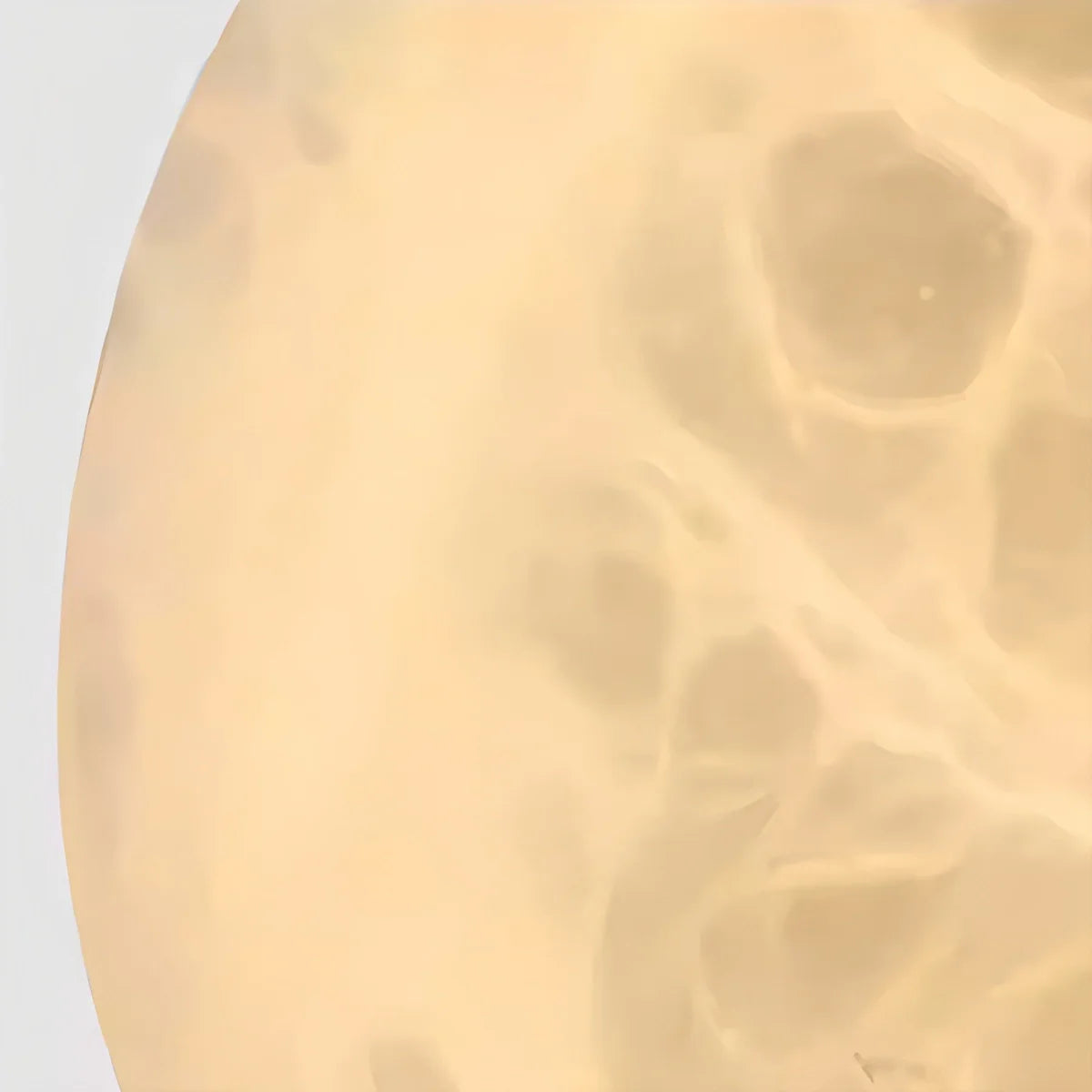 Feyran Simple Round Spanish Alabaster Wall Light for Hallway