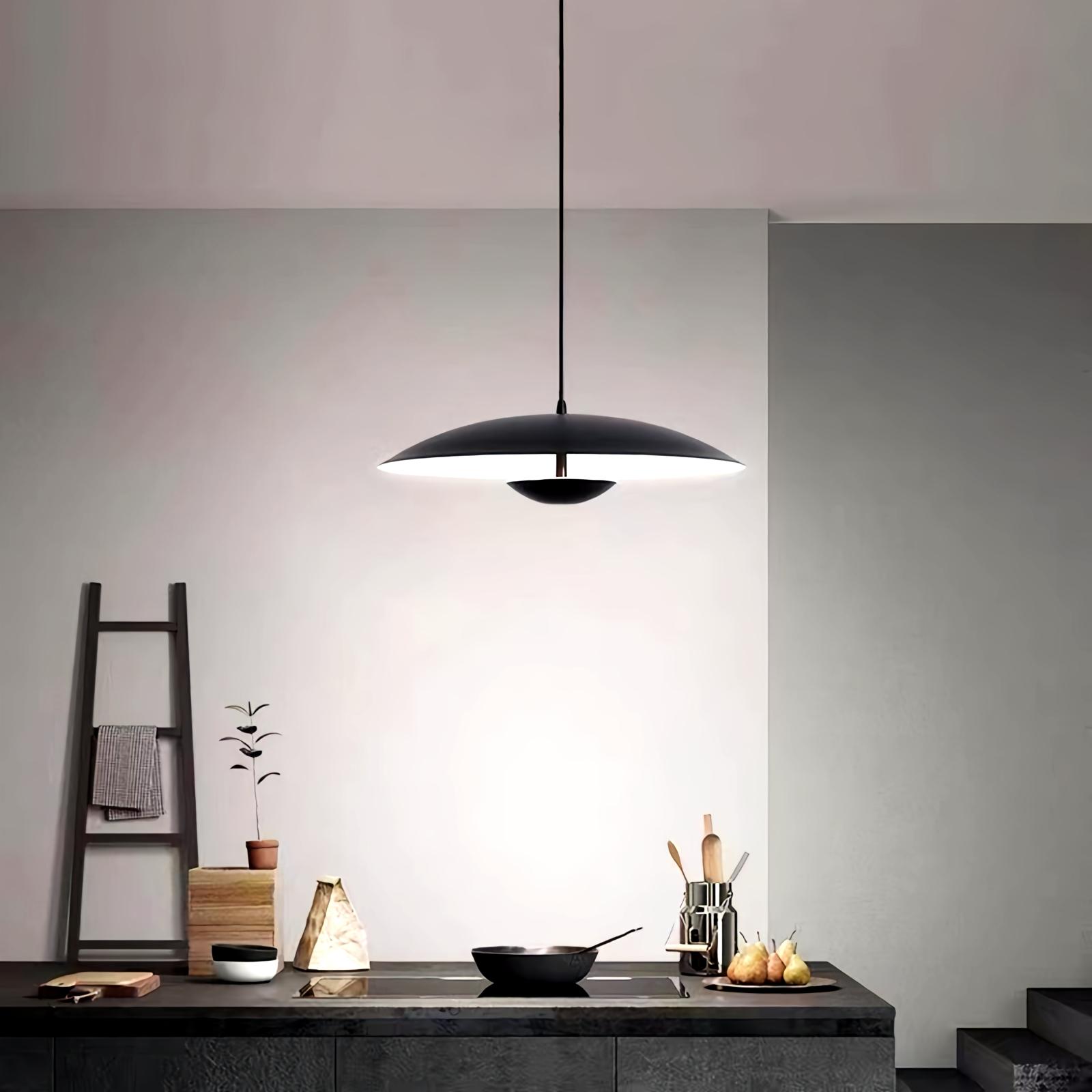 Feyran UFO Wrought Iron Pendeant Light for Living Room