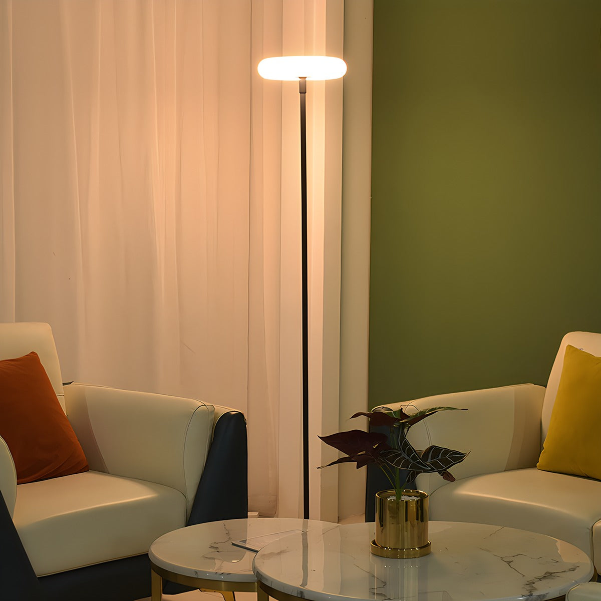 Feyran Outdoor Solar LED Floor Lamp for Garden