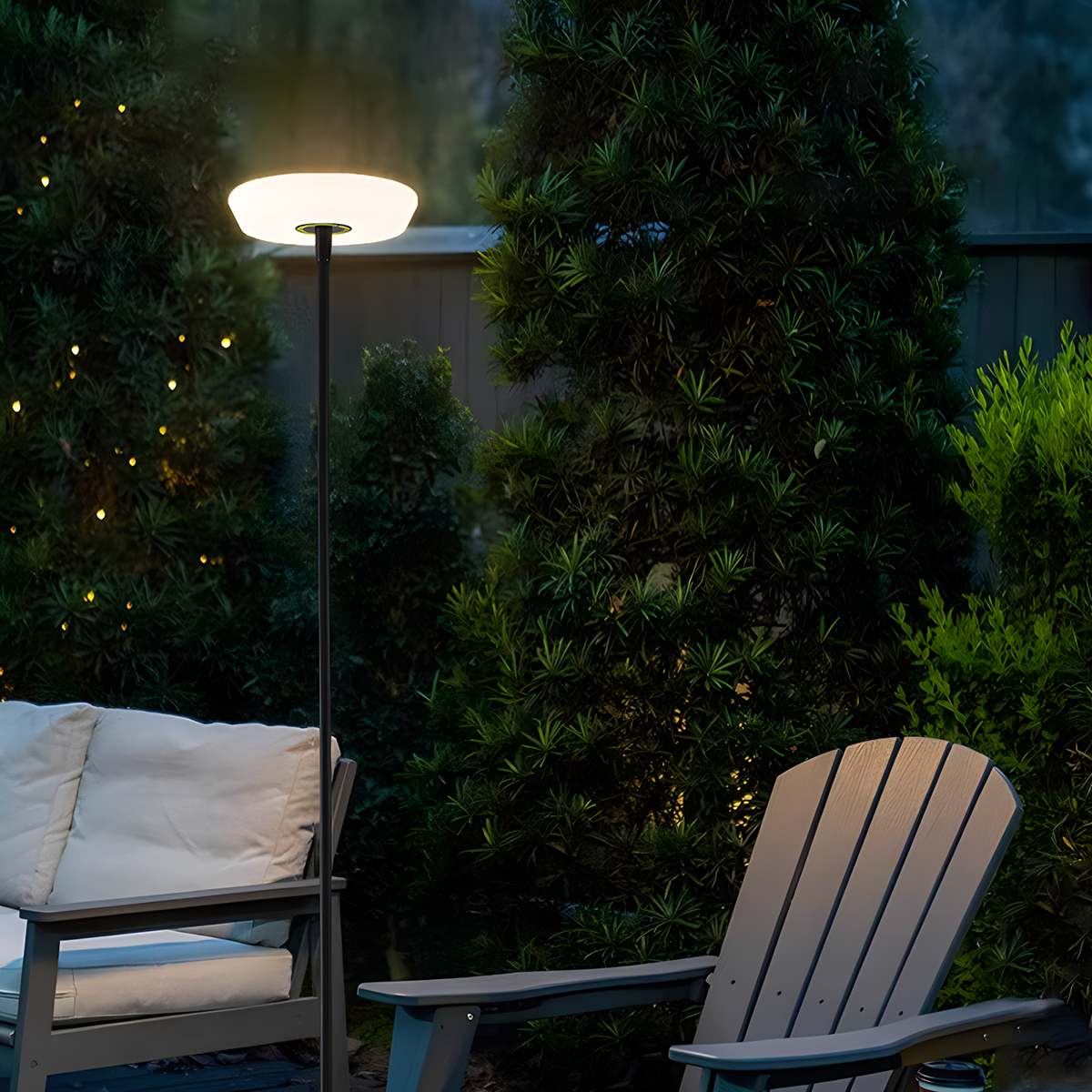 Feyran Outdoor Solar LED Floor Lamp for Garden