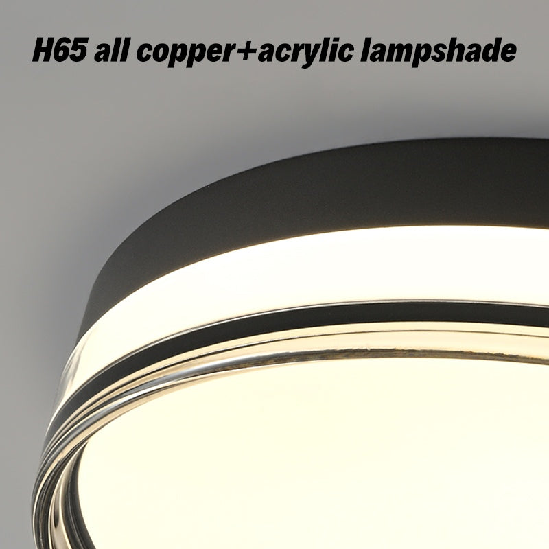 Feyran Acrylic Round LED Ceiling Lamp for Bedroom