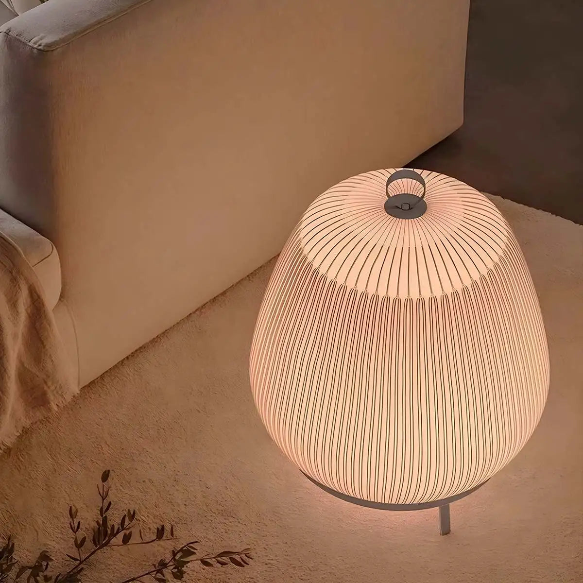Feyran Cream Style Living Room Floor Lamp
