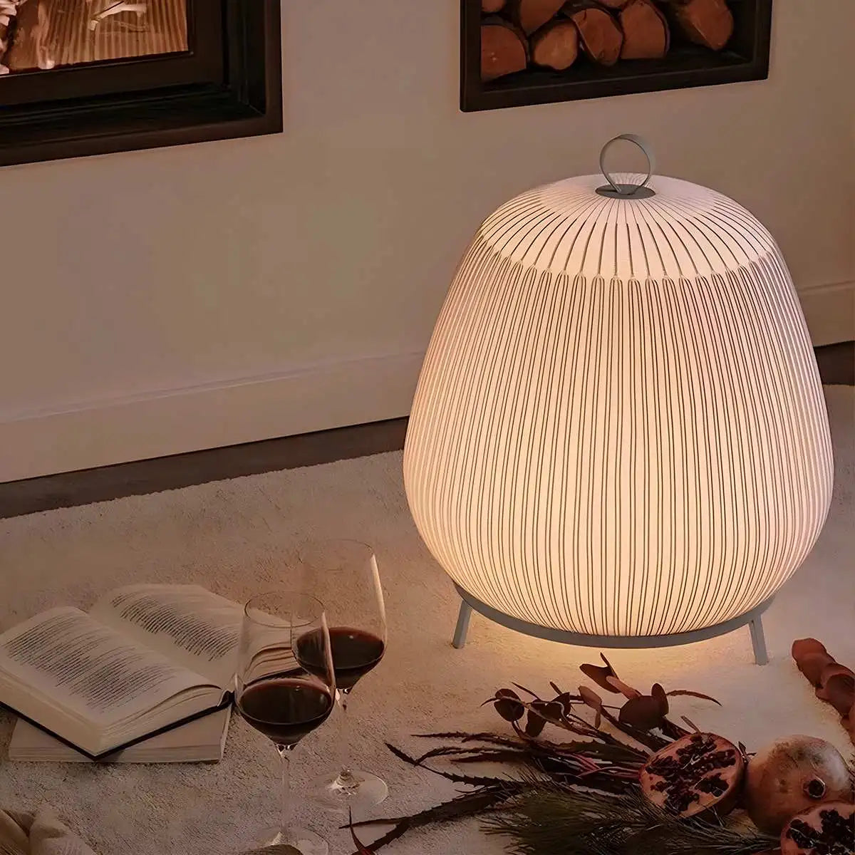 Feyran Cream Style Living Room Floor Lamp
