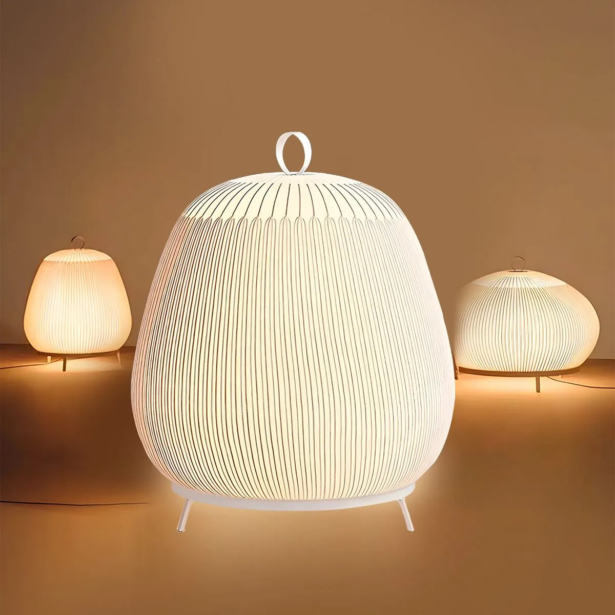 Feyran Cream Style Living Room Floor Lamp