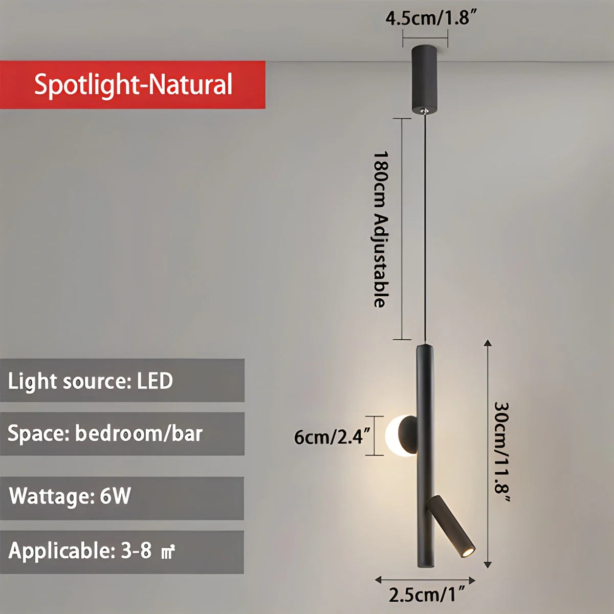 Feyran Italian Minimalist Pendant Light for Living Room