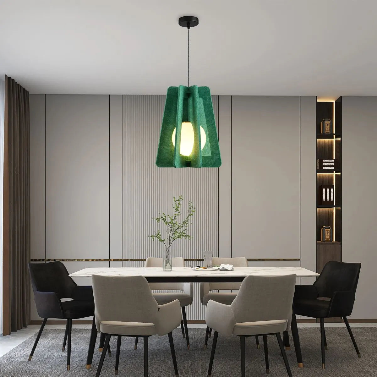Feyran Square Pavilion Acoustic Pendant Light