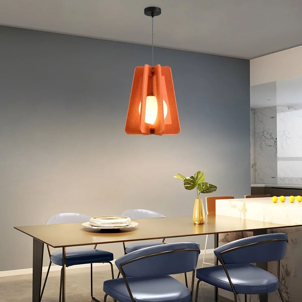 Feyran Square Pavilion Acoustic Pendant Light