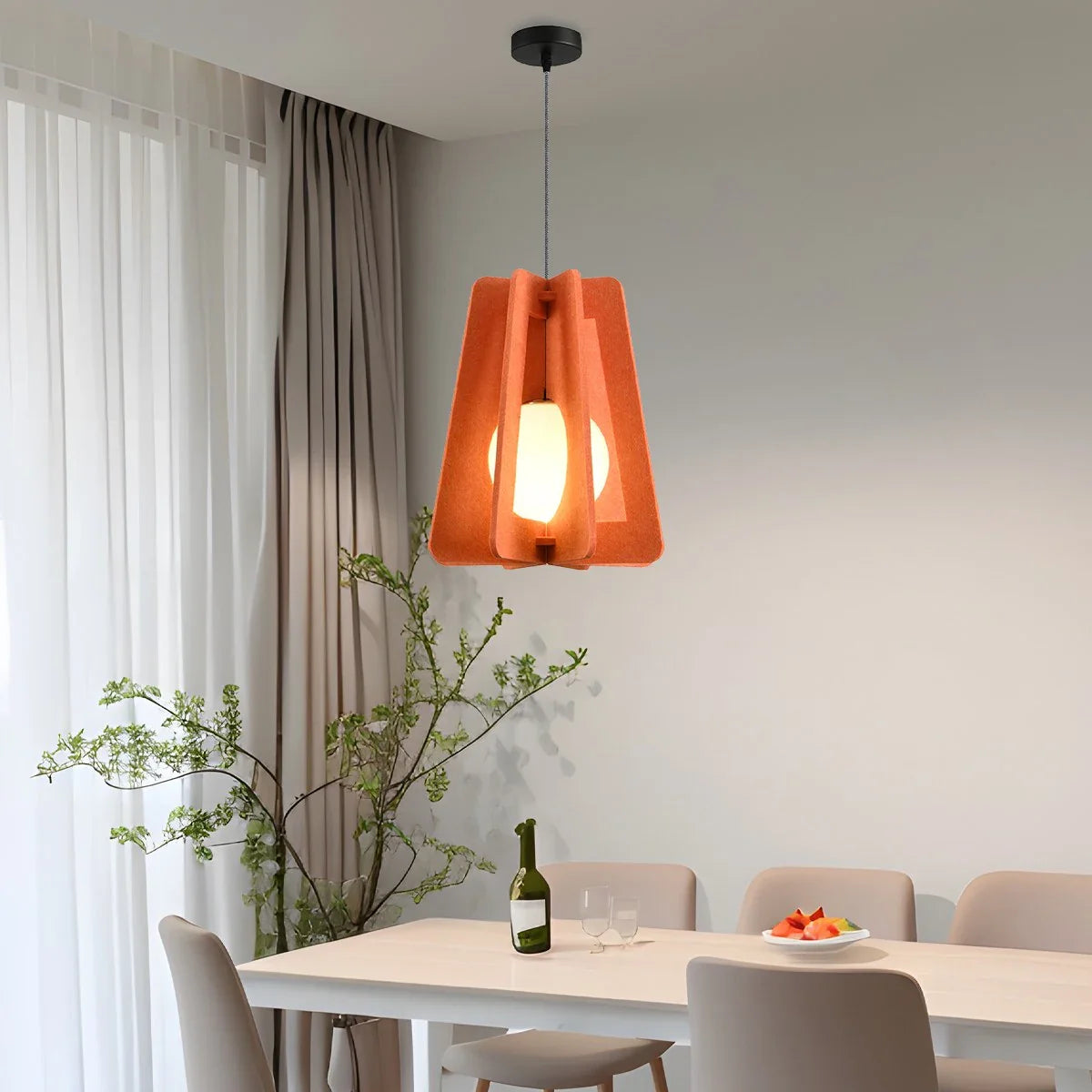 Feyran Square Pavilion Acoustic Pendant Light