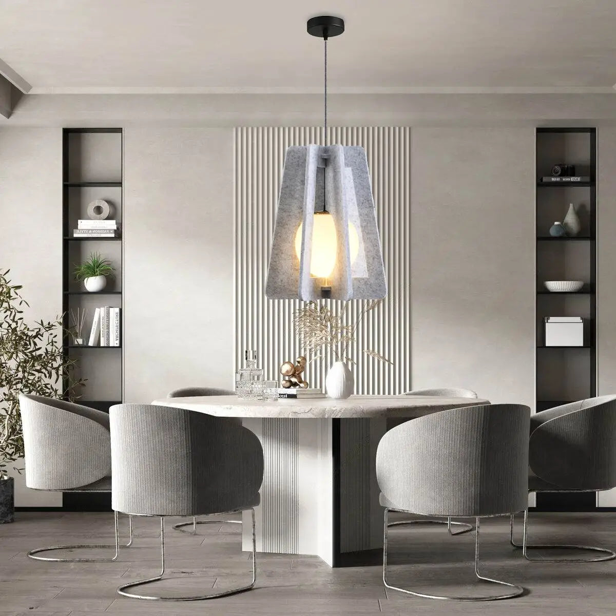 Feyran Square Pavilion Acoustic Pendant Light