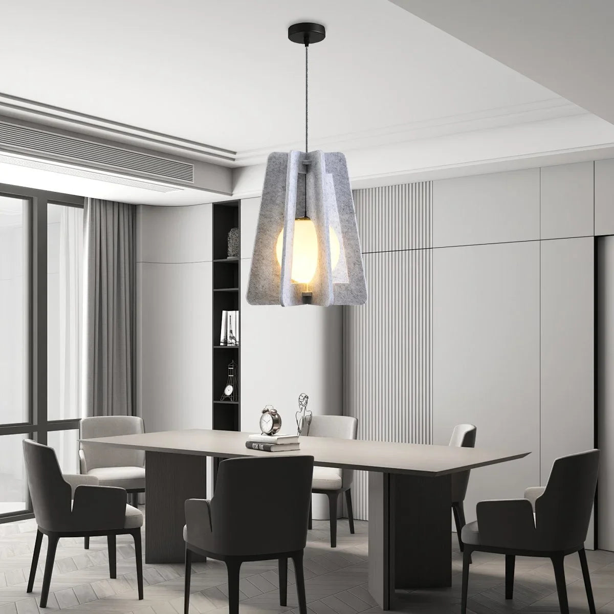 Feyran Square Pavilion Acoustic Pendant Light