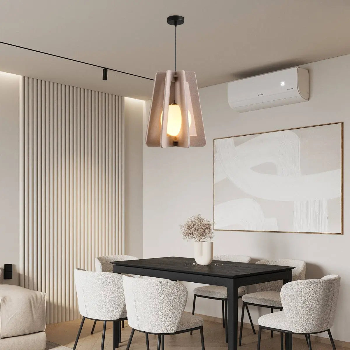 Feyran Square Pavilion Acoustic Pendant Light